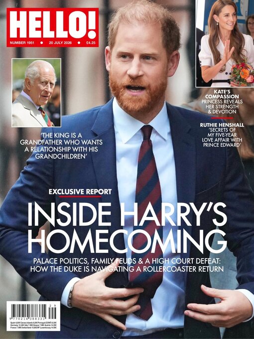 Cover image for HELLO! magazine